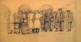 Malva Schalek, Queue for food