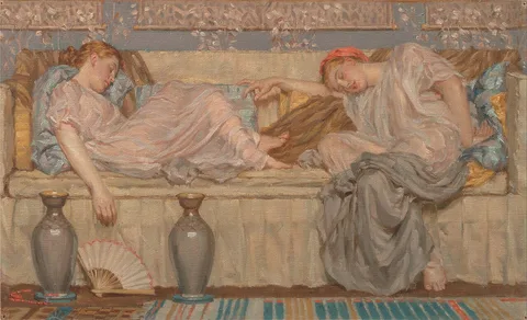 Albert Joseph Moore, Beads (study)