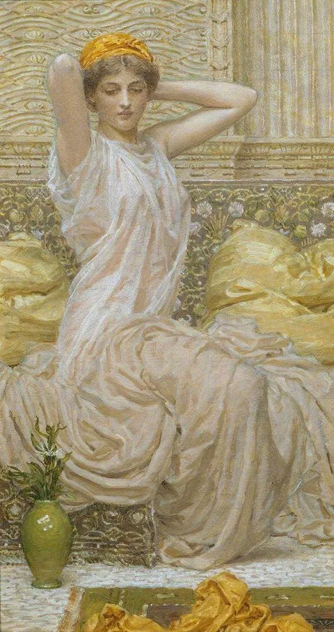 Albert Joseph Moore, The Toilette