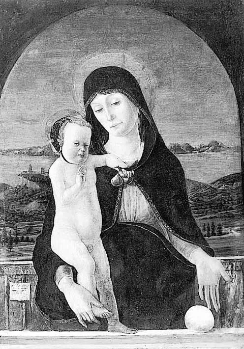 Domenico Morone, The Virgin and Child