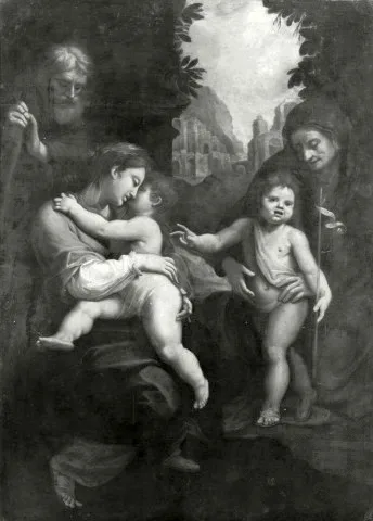 Cristoforo Roncalli, Holy Family with St. John and St. Elizabeth