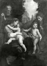 Cristoforo Roncalli, Holy Family with St. John and St. Elizabeth