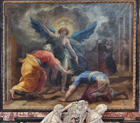 Cristoforo Roncalli, The Archangels Rafael and Tobias