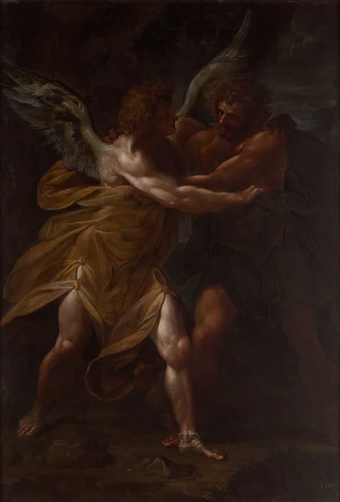 Cristoforo Roncalli, Jacob Wrestling with the Angel