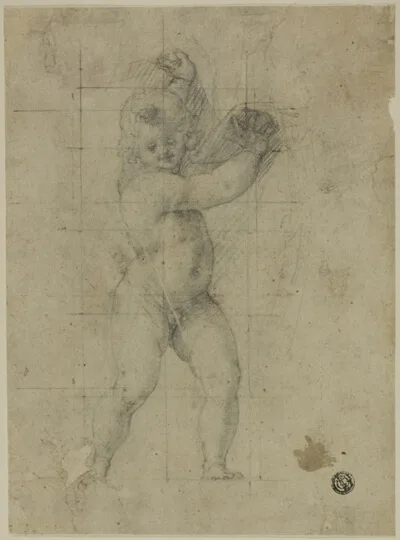 Cristoforo Roncalli, Putto with Raised Arms