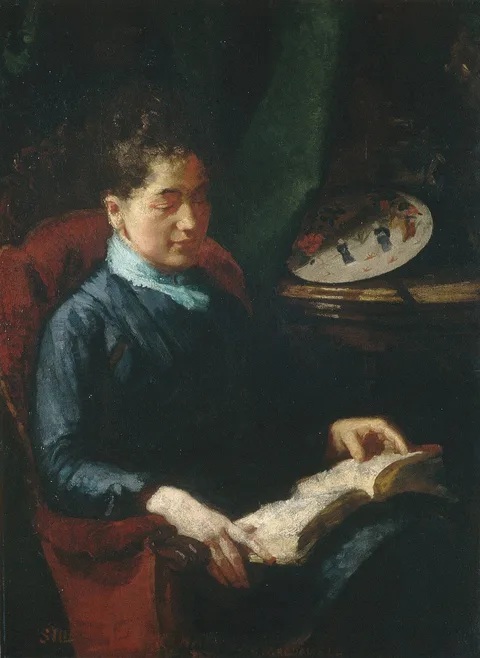 Susan Macdowell Eakins, Woman Reading