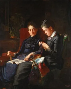 Susan Macdowell Eakins, Portrait of Mary and Elizabeth Macdowell