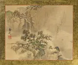 Tani Bunchō, A Man taking a Rest under a Big Pine Tree