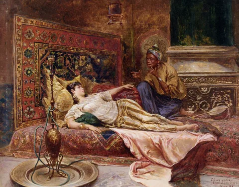 Franz Eisenhut, Reclining Odalisque