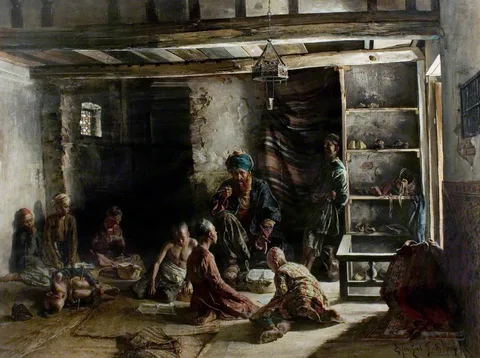Franz Eisenhut, An Oriental School