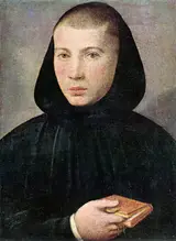 Giovanni Francesco Caroto, Portrait of a Young Benedictine