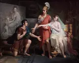 Charles Meynier, Alexander the Great Giving Campaspe to Apelles
