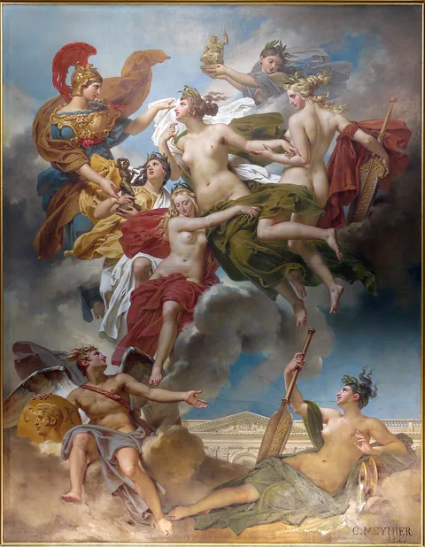 Charles Meynier, Nymphs of Parthenope
