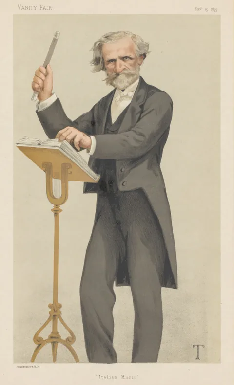 Théobald Chartran, Vanity Fair: "Italian Music"