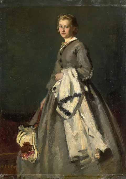 August Allebé, A young Woman