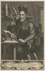 Cornelis Galle the Elder, Leonard Lessius, Jesuit Priest, Professor at Louvain