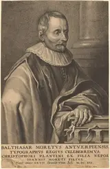 Cornelis Galle the Elder, Balthasar Moretus of Antwerp