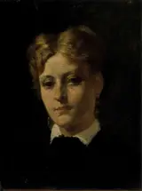 Augustin Feyen-Perrin, Portrait of a Girl