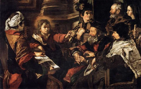 Giovanni Serodine, Christ among the Doctors