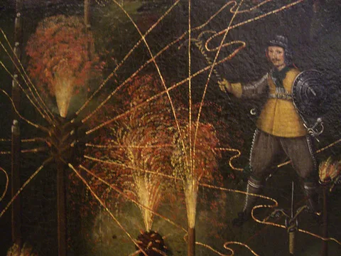 Joseph Furttenbach, Test fireworks by Johann Khonn