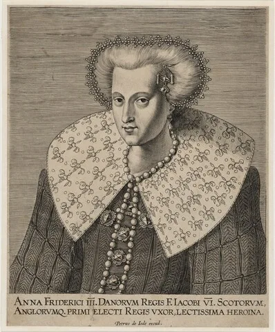 Pieter de Jode I, Anne of Denmark, Queen of Scotland and England