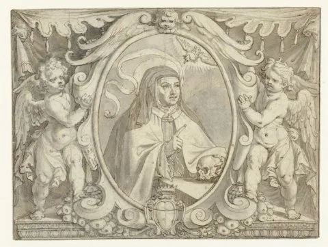 Pieter de Jode I, Portret van Teresa van Avila
