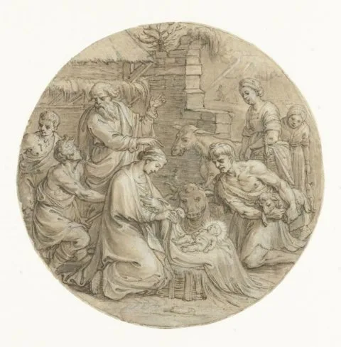 Pieter de Jode I, De aanbidding der herders