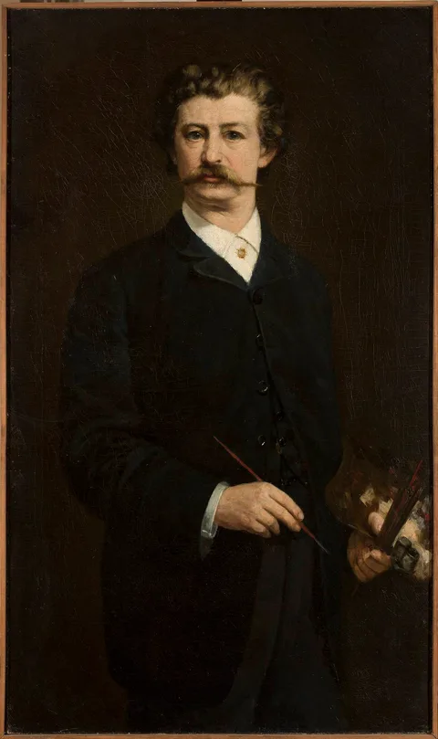 Aleksander Sochaczewski, Self portrait