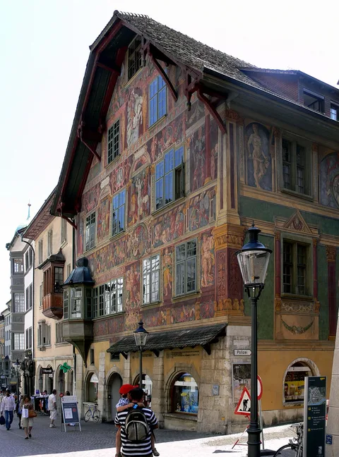 Tobias Stimmer, Haus zum Ritter