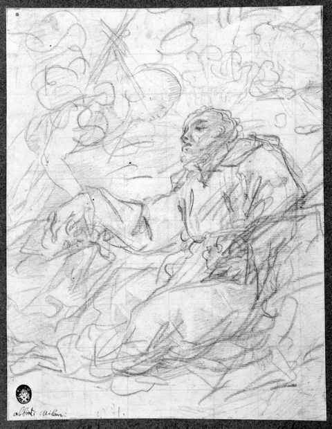 Filippo Abbiati, The Dying St. Francis