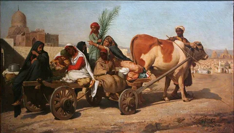 Félix-Auguste Clément, During the celebrations of Bayram in Cairo