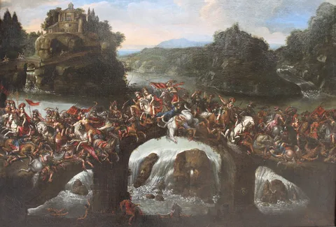 Claude Deruet, Battle between the Amazons and the Greeks