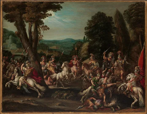 Claude Deruet, Triumph of the Amazons
