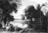 Jacques Fouquier, Landscape with Hunters