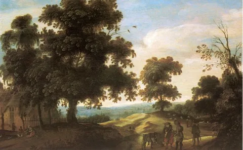 Jacques Fouquier, Village landscape