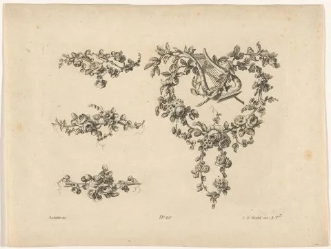 Jean-Jacques Bachelier, Collection de Culs de Lampes et Fleurons