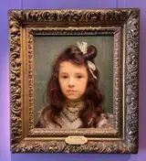 Jean-André Rixens, Portrait of a girl