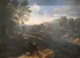 Étienne Allegrain, Paysage au mendiant