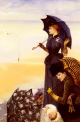 Albert Aublet, On the Beach, le Tréport