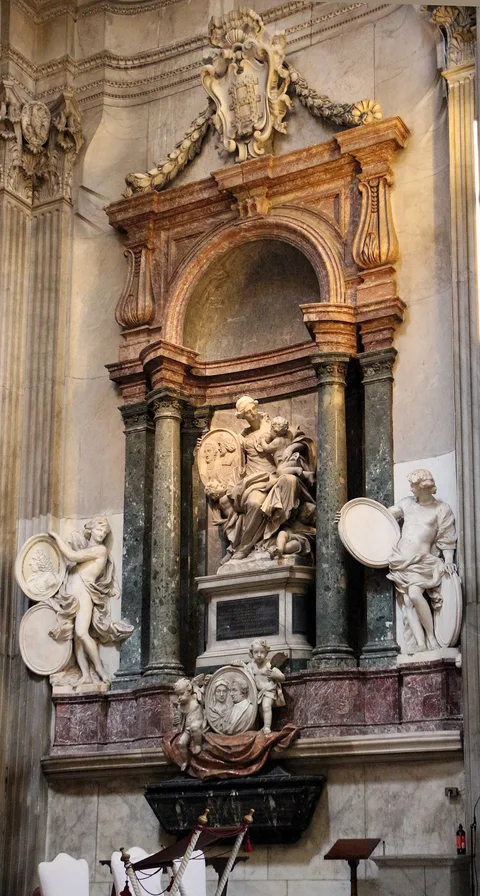 Filippo della Valle, monumento di Orazio Falconieri e Ottavia Sacchetti