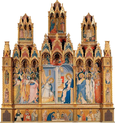 Giovanni del Biondo, Polyptych of the Annunciation