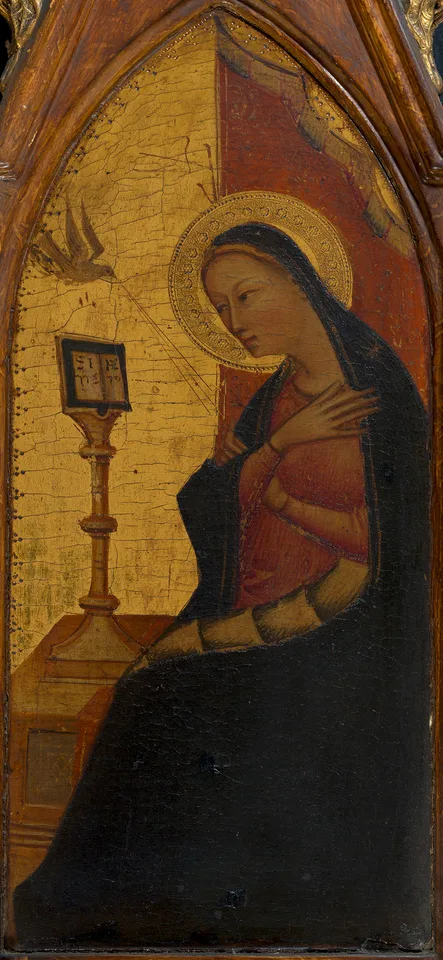 Giovanni del Biondo, The Virgin Annunciate