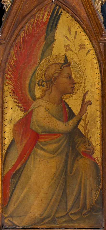 Giovanni del Biondo, The Angel Gabriel
