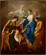 Józef Oleszkiewicz, Apotheosis of Empress Elizabeth Alexeievna.