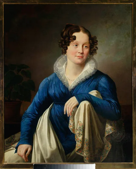 Józef Oleszkiewicz, Portrait of a woman