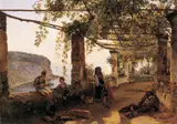 Sylvester Shchedrin, Terrace at Sorrento