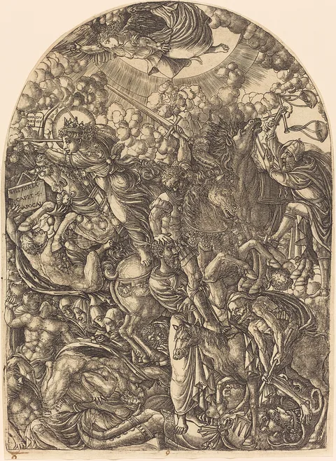 Jean Duvet, Saint John Sees the Four Horsemen