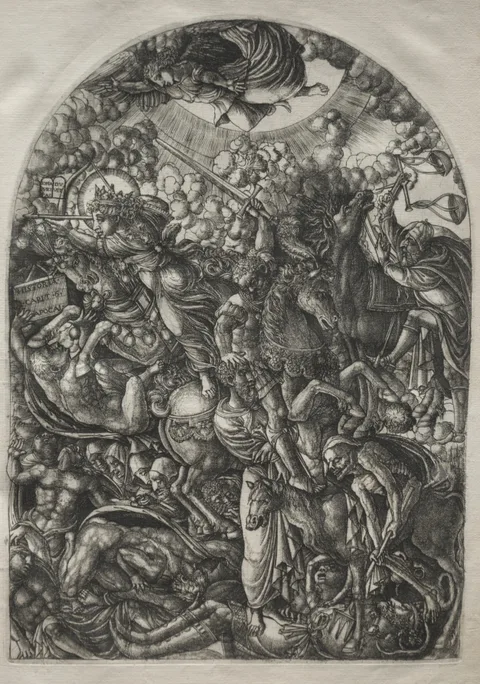 Jean Duvet, The Apocalypse:  Saint John Sees the Four Riders