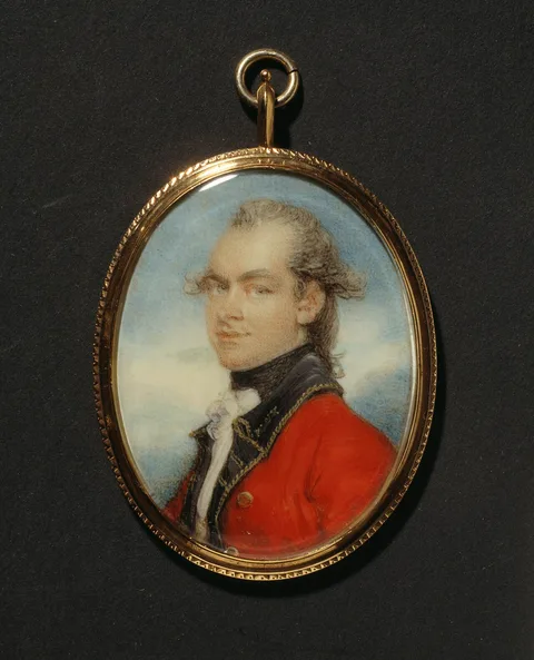 Ozias Humphry, Unknown British East India Company Army officer