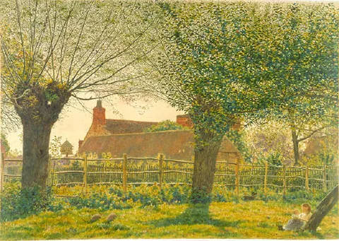 George Price Boyce, At Binsey, near Oxford
